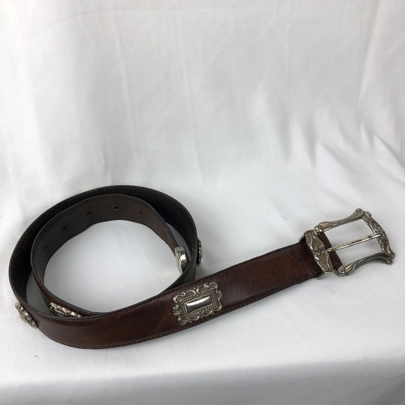 Vintage '96Fossil Belt with Metal embellishment M - Picture 1 of 7